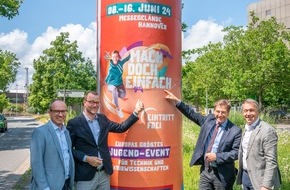 Hannover Marketing und Tourismus GmbH (HMTG): Hannover Marketing & Tourismus GmbH unterstützt die IdeenExpo mit großangelegter Kampagne in vier Bundesländern