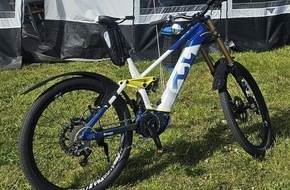 Polizeiinspektion Stralsund: POL-HST: E-Bike gestohlen - Kriminalpolizei bittet um Hinweise