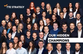 TTE Strategy: 40 % Wachstum. 3× Hidden Champion in Strategie. 1 Prinzip: Wir bleiben, bis es wirkt