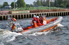 Polizeiinspektion Anklam: POL-ANK: Unbekannte stehlen Seenotrettungsboot der DGzRS in Ueckermünde