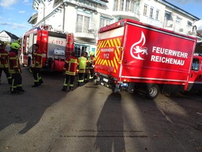 FW Reichenau: Schiff im Motorbereich gesunken, Reichenau-Mittelzell, 24.10.2025