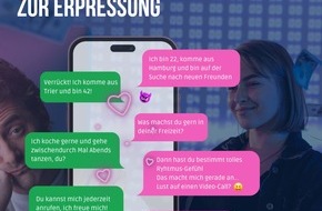 Polizeipräsidium Trier: POL-PPTR: Sextortion: Betrüger nutzen intime Fotos zur Erpressung