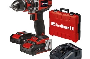 Einhell Germany AG: ‘Stiftung Warentest’: Silver medal for the Cordless Impact Drill Expert Plus TE-CD 18/50 Li-i BL from Einhell