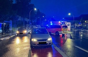 Polizei Minden-Lübbecke: POL-MI: Unfall auf dem Fußgängerüberweg