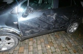 Polizeiinspektion Hameln-Pyrmont/Holzminden: POL-HM: Zeugenaufruf: Unfallflucht mit erheblichem Sachschaden