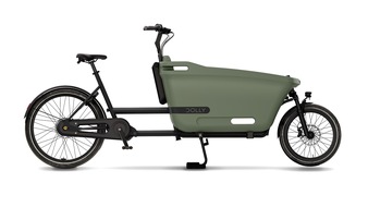 Marken-Relaunch &amp; Modellstart: Dolly Joy rollt los - das neue Cargobike für Familien mit Rückenwind