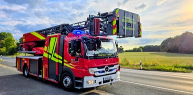 FW-WRN: Feuerwehren Werne und Ascheberg proben den Ernstfall - Gelungene Gemeinschaftsübung an der Gemeindegrenze