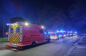 Feuerwehr Minden: FW Minden: Kellerbrand in einem Mehrfamilienhaus - Pressemitteilung vom 06.05.2023