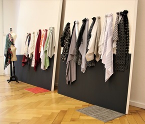 Aktuelle Kollektionen Schweizer Textilhersteller im Textilmuseum St. Gallen