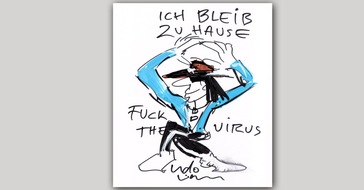 United Charity gemeinnützige Stiftungs GmbH: Udo Lindenbergs Corona-Kunstwerk für 35.100 Euro versteigert / Den Erlös gibt United Charity zu 100% an Unicef weiter