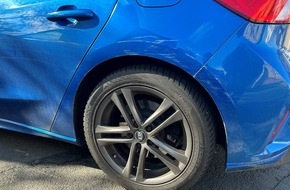 Polizeidirektion Kaiserslautern: POL-PDKL: Wer hat den Ford Focus beschädigt?