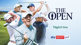 Sky Deutschland: The Open Championship ab Donnerstag live und exklusiv bei Sky Sport