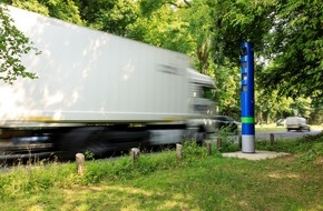 Toll Collect GmbH: Aufbau einer Kontrollsäule für die Lkw-Maut in Rentweinsdorf