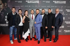 Constantin Film: NUR GOTT KANN MICH RICHTEN feiert große Premiere in Frankfurt a.M.