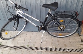 Polizeipräsidium Mannheim: POL-MA: Hirschberg-Großsachsen/Rhein-Neckar-Kreis: Erst Rucksack entwendet, dann Fahrrad sichergestellt - Eigentümer gesucht!