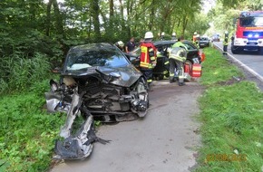 Polizeiinspektion Oldenburg-Stadt / Ammerland: POL-OL: +++ Westerstede: schwerer Verkehrsunfall mit Personenschaden +++