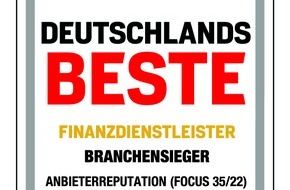 Fonds Finanz Maklerservice GmbH: Branchensieger: Fonds Finanz ist zum dritten Mal in Folge „Deutschlands bester Finanzdienstleister“