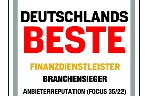 Fonds Finanz Maklerservice GmbH: Branchensieger: Fonds Finanz ist zum dritten Mal in Folge „Deutschlands bester Finanzdienstleister“