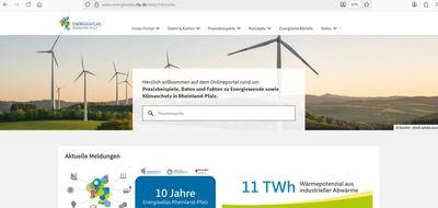 Energie- und Klimaschutzagentur Rheinland-Pfalz GmbH: 10 Jahre Energieatlas RLP: ein zentrales Instrument f&uuml;r Klimaschutz und Energiewende