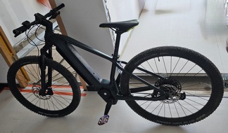 Landespolizeiinspektion Nordhausen: LPI-NDH: Erg&auml;nzung zum aufgefundenen Fahrrad EBike CUBE