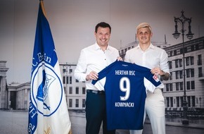 HERTHA BSC GmbH & Co. KGaA  : Hertha BSC leiht Dawid Kownacki