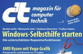 c't: Windows-10-Einsatz bei Bund, Ländern und Kommunen / Behörden ignorieren Sicherheitsbedenken bei Windows 10