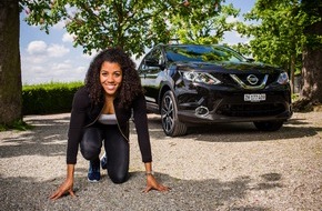 Nissan Switzerland: Schnellste Frau der Schweiz wird Nissan Botschafterin