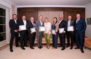 Greater Zurich Area AG: Eight new Greater Zurich Honorary Ambassadors