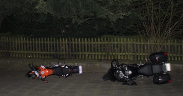 Polizei Hagen: POL-HA: Sachbeschädigung und umgeworfene Motorräder in Hohenlimburg