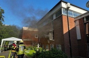 Feuerwehr Erkrath: FW-Erkrath: Starke Verrauchung der Neuapostolischen Kirche in der Willbeck