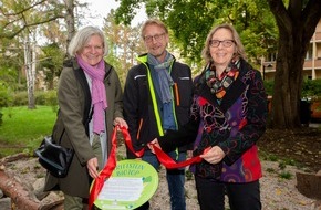Stiftung für Mensch und Umwelt: Dritter Berliner PikoPark und ein Trittsteinbiotop eingeweiht