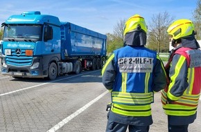 Polizei Münster: POL-MS: Gefahrgutaustritt an der A 1 - Unterstützung beim Fahndungstag der Polizeidirektion Osnabrück