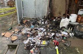 Polizeidirektion Mayen: POL-PDMY: Brand von zwei Mülltonnen
