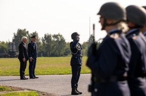 PIZ Luftwaffe: Bundespräsident Steinmeier besucht die Luftwaffe