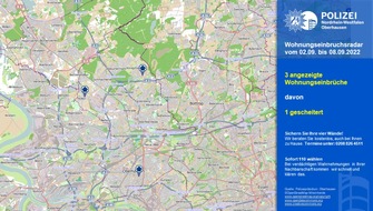 Polizeipräsidium Oberhausen: POL-OB: Wohnungseinbruchsradar 3:1