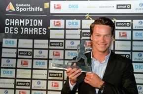 Sporthilfe: Patrick Hausding ist Champion des Jahres 2016