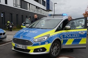 Polizei Mönchengladbach: POL-MG: Erster Ford S-Max in Mönchengladbach als Streifenwagen im Einsatz