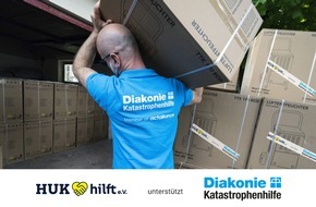 Diakonie Katastrophenhilfe: HUK hilft e.V. unterstützt Diakonie Katastrophenhilfe bei Katastrophenvorsorge in Deutschland / Aufbau lokaler Strukturen und schneller Nothilfe wird mit zwei Millionen Euro gefördert