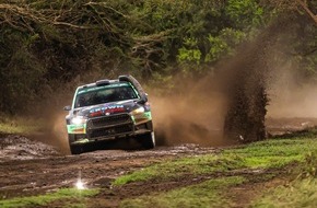 Skoda Auto Deutschland GmbH: Safari-Rallye Kenia: Härtester WM-Lauf des Jahres endet mit dreifachem Skoda Erfolg in der WRC2-Kategorie