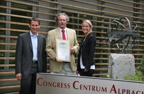 Congress Centrum Alpbach: Alpbach erhält Umweltzeichen für Green Meetings und Green Globe Zertifizierung - BILD