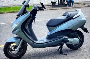 Polizeidirektion Trier: POL-PDTR: Diebstahl eines Motorrollers