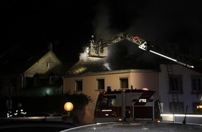 Polizeipräsidium Trier: POL-PPTR: Brand in Einfamilienhaus Benediktinerstraße