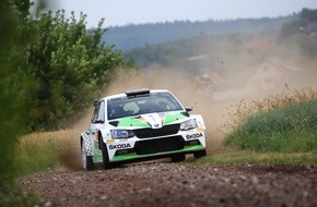 Skoda Auto Deutschland GmbH: Triumph für SKODA AUTO Deutschland: Kreim/Christian feiern Sieg-Hattrick bei der Rallye Stemwede (FOTO)