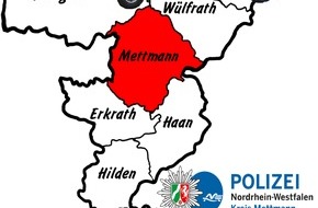 Polizei Mettmann: POL-ME: Das INFO-MOBIL kommt wieder in die Kreisstadt - Mettmann - 1901065
