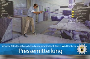 LKA-BW: Eine virtuelle Tatortbegehung beim Landeskriminalamt Baden-Württemberg