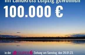 Sächsische Lotto-GmbH: Mit einem Kreuzchen zum 100.000 Euro-Gewinn im Landkreis Leipzig