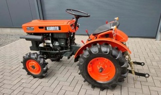 Landespolizeiinspektion Gotha: LPI-GTH: Traktor entwendet- Zeugensuche