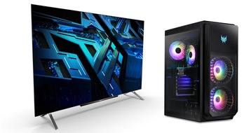 Acer Computer GmbH: CES 2022: Acer stellt neue leistungsstarke Gaming-Desktops und Monitore vor