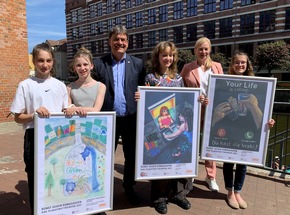 Dresdner Schülerin gewinnt Plakatwettbewerb gegen Komasaufen in Sachsen