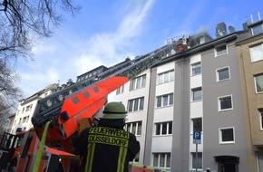 Feuerwehr Düsseldorf: FW-D: Küchenbrand in Flingern Nord